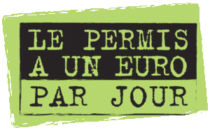 Le permis a un euro par jour
